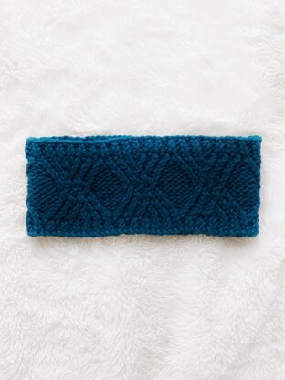 Cable Knit Headband Pattern | Cabled