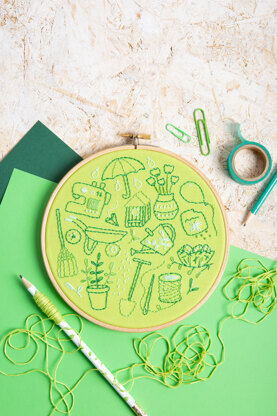 Hawthorn Handmade Spring Doodles Embroidery Kit