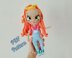 Amigurumi doll pattern, Crochet doll pattern 11,42 inch (29 cm) Baby doll crochet pattern