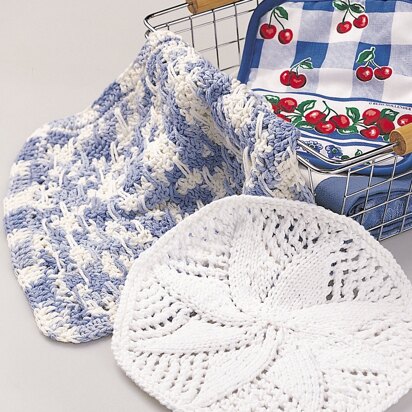 Doily Style Dishcloth in Bernat Handicrafter Cotton Solids