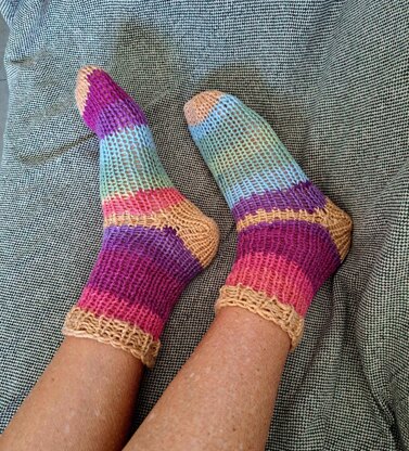 Socks with Heel Sentro or Addi 22