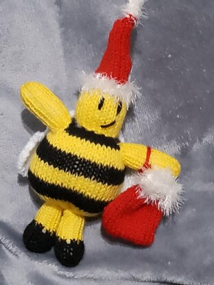 Santa bee toy