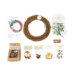 Fragrant Foliage Wreath Making Bundle Kit - 30cm