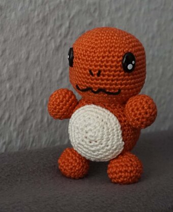 Crochet Pattern Pokémon Baby Charmander