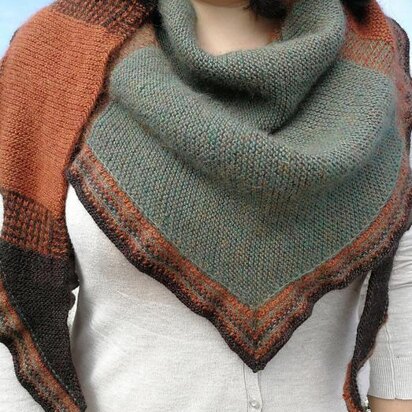 Fairfield Harvest Shawl