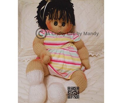The Woollie Dolls Baby Olivia Pyjama Case