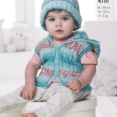 Baby Set in King Cole DK - 4310 - Downloadable PDF - knitting pattern