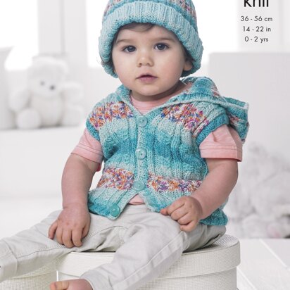 Baby Set in King Cole DK - 4310 - Downloadable PDF