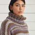 Nuno Stripe Sweater -  Knitting Pattern for Women in Debbie Bliss Saphia