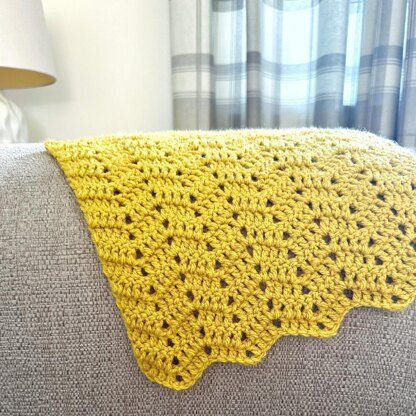 Simple Ripple Blanket