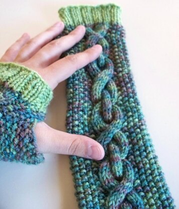 Over-Under Fingerless Mitts