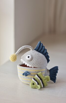 Anglerfish & Angelfish Crochet Pattern