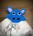 Corner Bookmark - Hippo