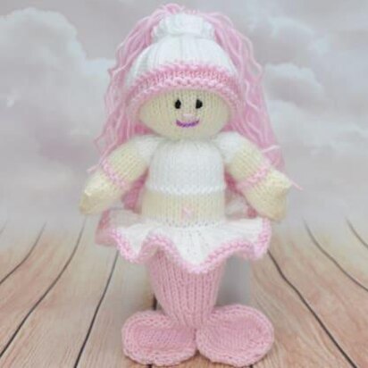 Little Knitted Mermaid - knitting pattern