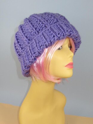 Super Chunky Fishermans Rib Beanie Hat