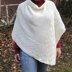 Adare Cabled Poncho