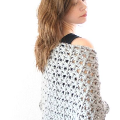 C02 Chunky Shell Shawl