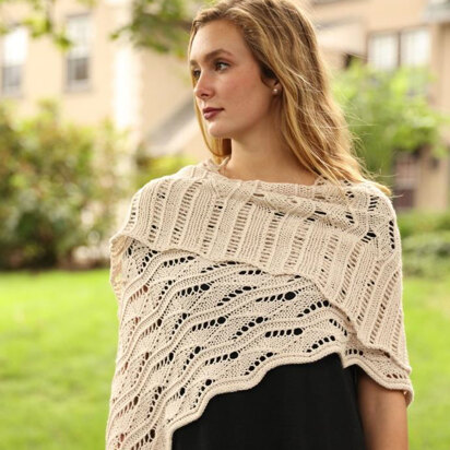 Plymouth Yarn M122 Albion Bloom Shawl PDF