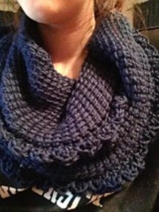 Tunisian Infinity Scarf