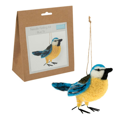 Trimits Mini Needle Felting Kit: Blue Tit Trimits Mini Needle Felting Kit: Blue Tit