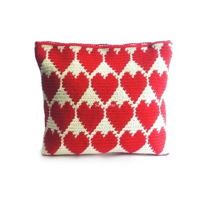 Hearts Tapestry Crochet Clutch Pattern