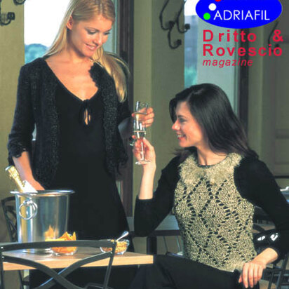 Ines Top in Adriafil Odeon Lame and Gold - Downloadable PDF