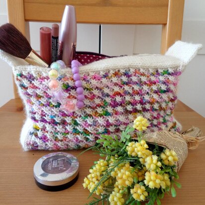 Jasmin Purse Bag - knitting pattern