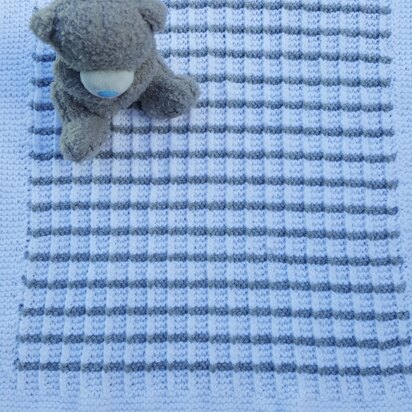 White and Silver Moses Basket/Buggy/Baby Seat Blanket