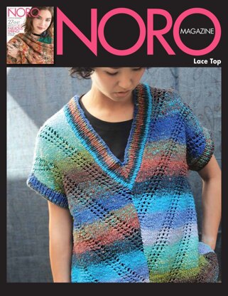 Lace Top in Noro Taiyo - 14867 - Downloadable PDF