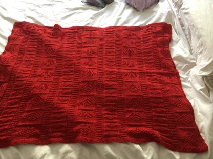 Babes in the Woods Baby Blanket in Caron Simply Soft Collection - Downloadable PDF