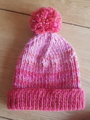 Odds and Ends Beanie/Bobble Hat