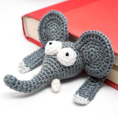 Elephant Bookmark Crochet Pattern