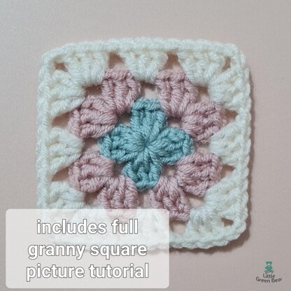 Soft Posy Baby Blanket - US Terminology