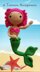 Floppy the mermaid crochet pattern