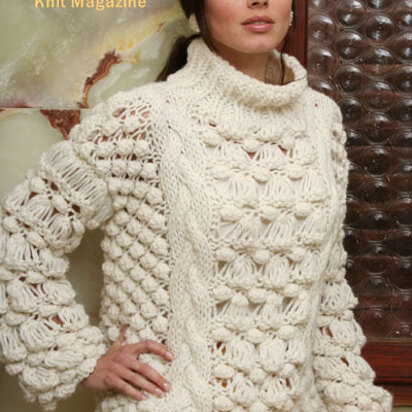 Siberia Pullover in Adriafil Candy - Downloadable PDF