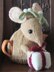 Christmas Mistletoe Mouse Tea Cosy