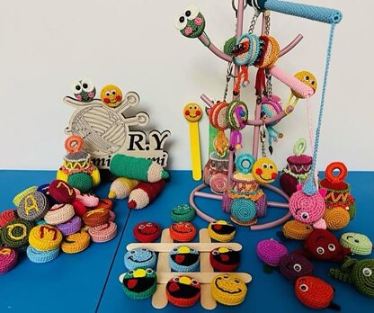 Recycle cheerful Amigurumi ideas