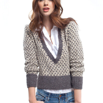 She-Wolf Sweater in Rowan Lima