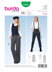 Burda Style Trousers & Jumpsuit Sewing Pattern B6856 - Paper Pattern, Size 6 - 16
