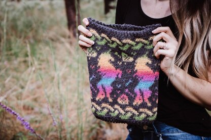 Unicorn Crochet Cowl