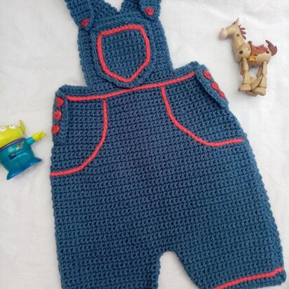 Baby Denim Dungarees