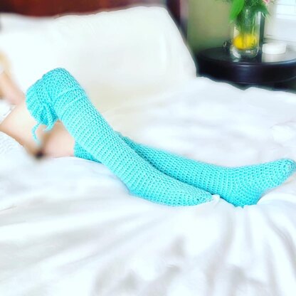 Tiffany Thigh High Socks