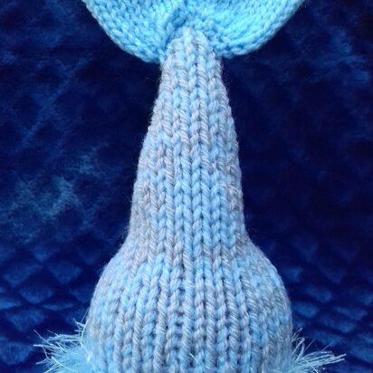Mermaid's Tail - Chocolate Orange Cover - knitting pattern