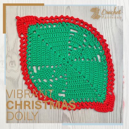 Vibrant Christmas Doily