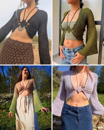 Mae's Butterfly Top Add-On Sleeves