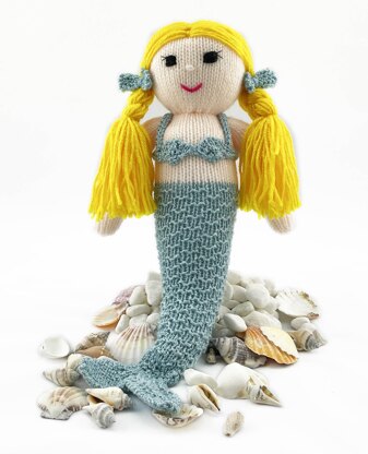 Michelle mermaid doll pattern - 19108