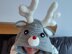 2in1 Christmas Reindeer Hooded Blanket