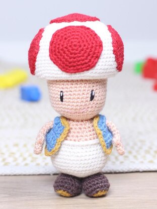 Toad Super Mario video game character - Kinopio