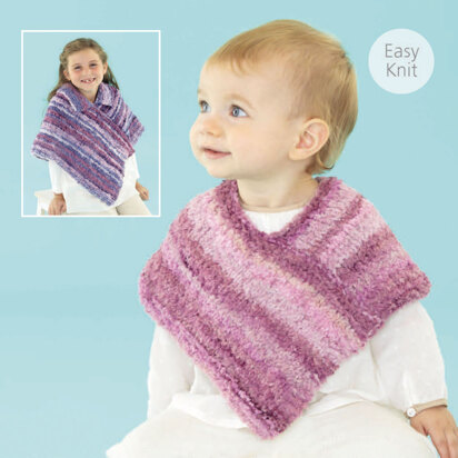 Ponchos in Sirdar Flurry - 4768 - Downloadable PDF