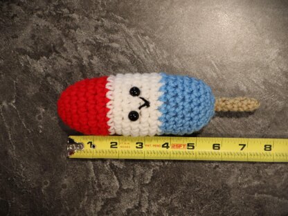 Rocket Pop / Firecracker Popsicle Amigurumi